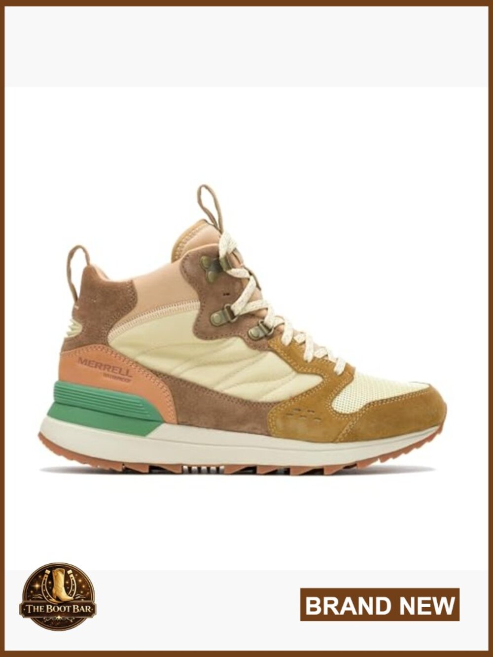 Waterproof Sneaker Boots, Lightweight Hiking Shoes, Lace-Up Ankle Boots - Picture 6 of 6